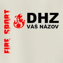 DHZ (oheň, firesport, názov sboru - vlastný nápis)
