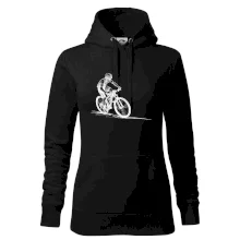 MTB kreslený cyklista