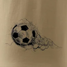 Futbalová lopta - kresba ceruzkou