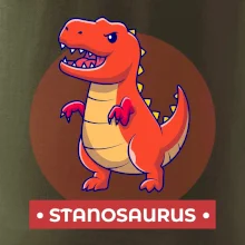 Dinosaurie mená - oranžový dinosaurus
