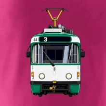 T3R SLF čelo tramvaje linka 3