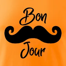 Mustache Bon Jour