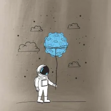 Astronaut s balónikom Astronaut s balónikom