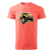 Žltý offroad s navijakom