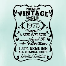 Vintage Etiketa - 1975