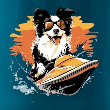 Border Kólia na vodnom skútri