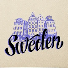 Sweden Lettering Sweden Lettering