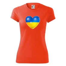 Ukrajina srdce vlajka Ukrajina srdce vlajka