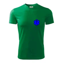 Rescue - Hviezda na prsníku + nápis na chrbte