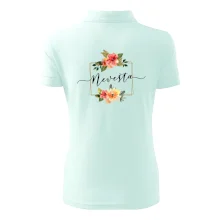 Nevesta štvorec oranžový