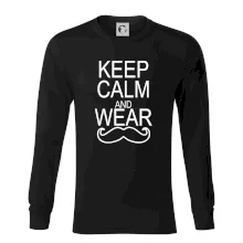 Keep calm and wear mustache Keep calm and wear mustache