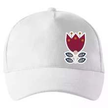 Folklór na prsníku kvetina štvorlistá