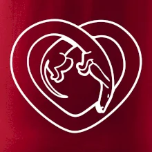 Jazvečík srdca - obrys