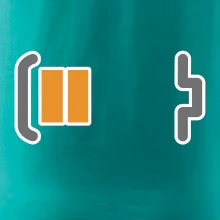 Rodinné tričká - batéria - otecko