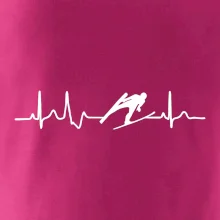 EKG skoky na lyžiach