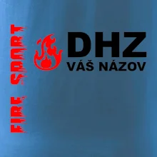 DHZ (oheň, firesport, názov sboru - vlastný nápis)