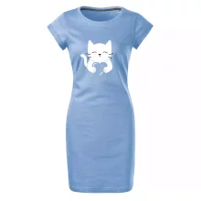 Mačka drží srdce Mačka drží srdce