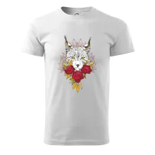 Rys s červenými ružami (Pecka design)