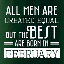 All men are created equal february