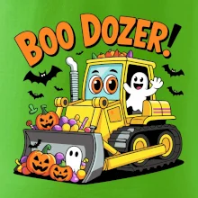 Halloweensky boo dozér