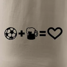 Lopta, pivo, srdce Lopta, pivo, srdce