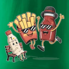 Súboj o hranolky kečup tatárka