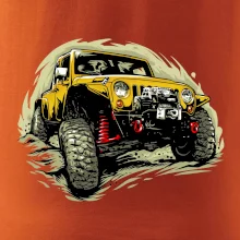 Žltý offroad s navijakom