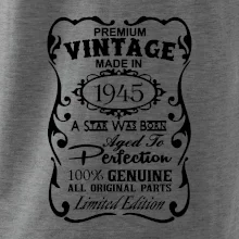 Vintage Etiketa - 1945