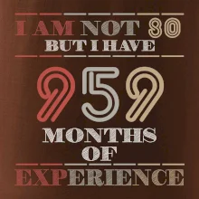 80 years 959 months of experience