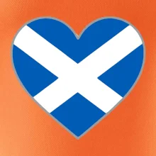 Škótske srdce na prsník