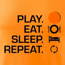 Hokejbal - Play eat sleep repeat