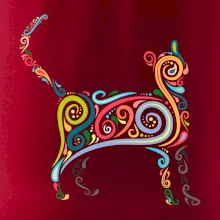 Mačka farebné krivky