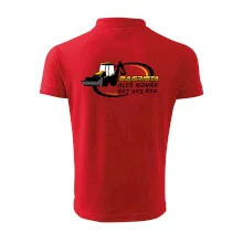 Bagrista v kruhu - vlastný nápis