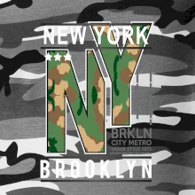 New York Brooklyn - maskáč