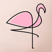 Plameniak na chudenej nohe