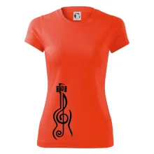 Husľový kľúč gitara Husľový kľúč gitara