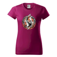 Yin & Yang Koi kapor - oranžový