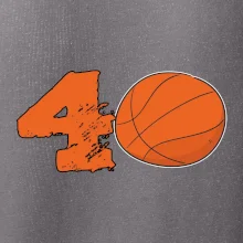 Basketball okrúhle narodeniny 40