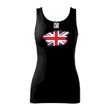 Britská vlajka roztrhaná