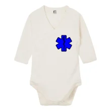 Rescue - Hviezda na prsníku + nápis na chrbte Rescue - Hviezda na prsníku + nápis na chrbte