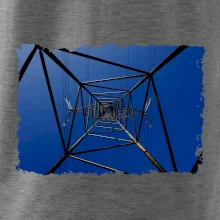 Stožiar vysokého napätia zospodu