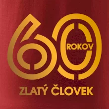 60 rokov zlatý človek