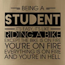 Being a student - bike