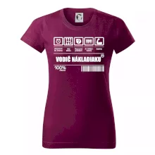 Čiarový kód - Vodič nákladiaku