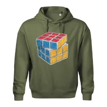 Rubikova kocka kreslená