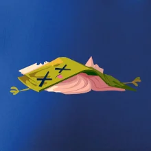 Kreslená kniha unavená