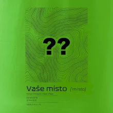 Vaše miesto - vrstevnice v obdĺžniku