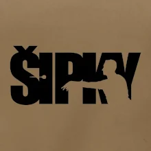 Šípky - nápis so šípkarom