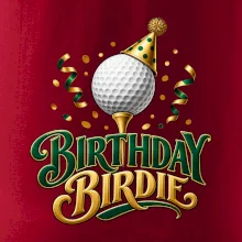 Narozeninové birdie s golfovým míčkem