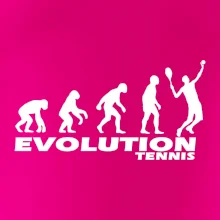 Evolúcia tenis chlapec